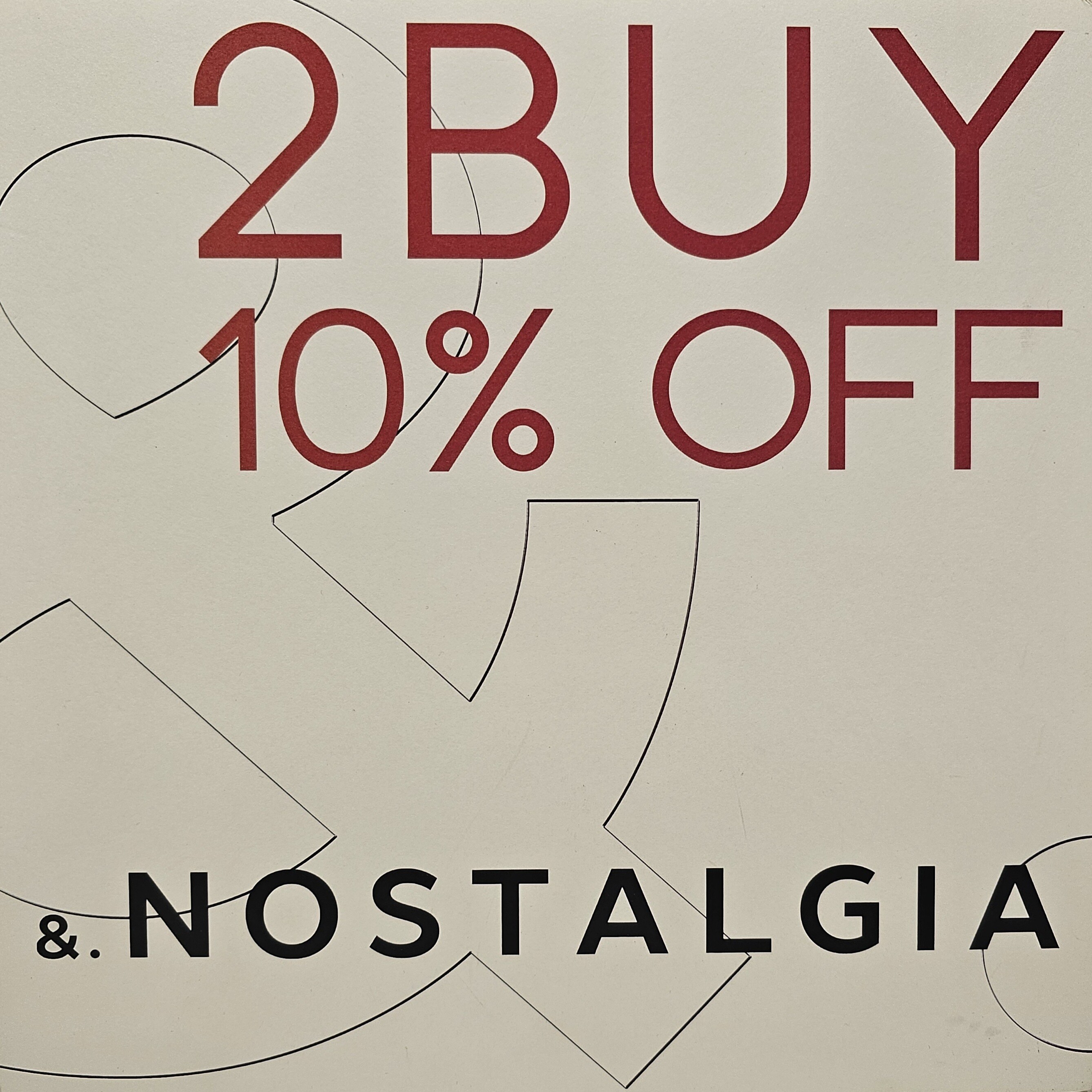 2Buy10％OFF
