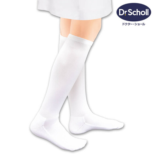 ＜ドクター・ショール＞快適足底パイルハイソックス