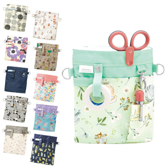 多機能 ファスナー付きソフトペンケース(マチ付き)