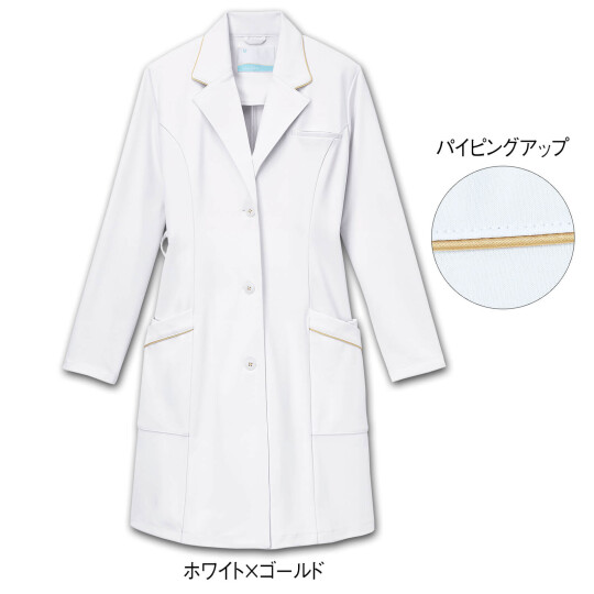 ウイルスガード2WAYストレッチ 美ラインドクターコート