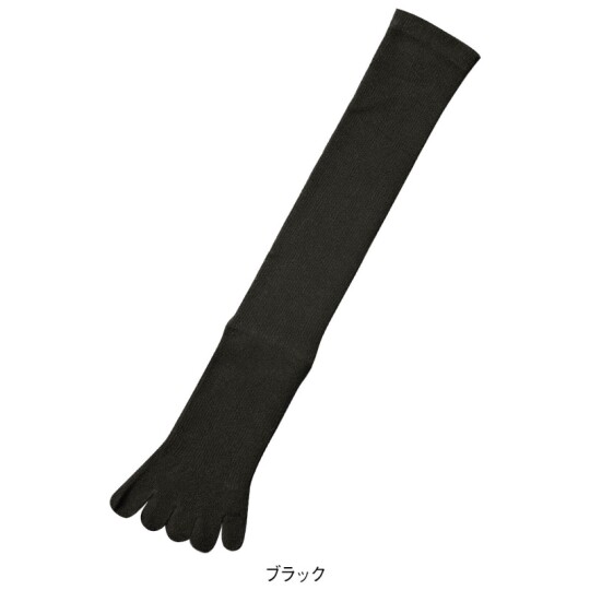 ＜カロリーブランド＞５本指着圧コットンハイソックス