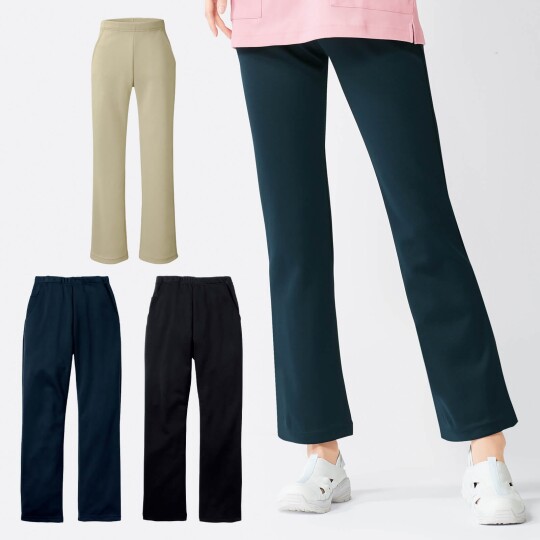 日本製携帯ポケット付き美脚パンツ