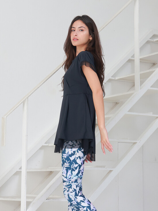 大人気ヴィンテージアロハ柄シリーズ！フィットネス水着