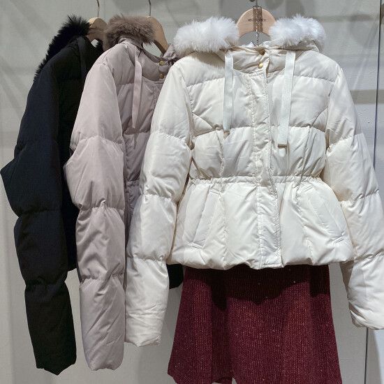 新作　スタイルアップが叶うショートダウン♡