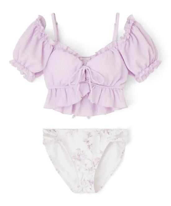 新作　パフスリーブワイヤービキニ