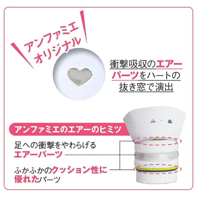 甲高対応エアーナースサンダル