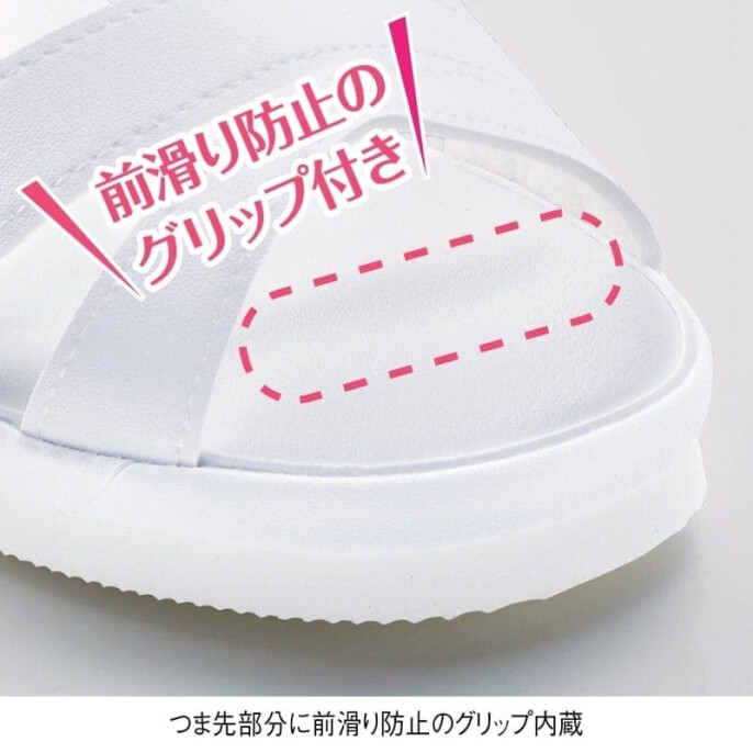 甲高対応エアーナースサンダル