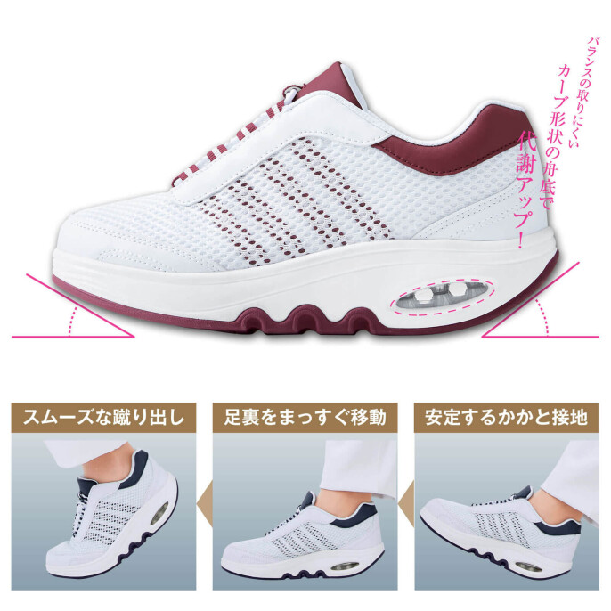 らくすらステップシューズ