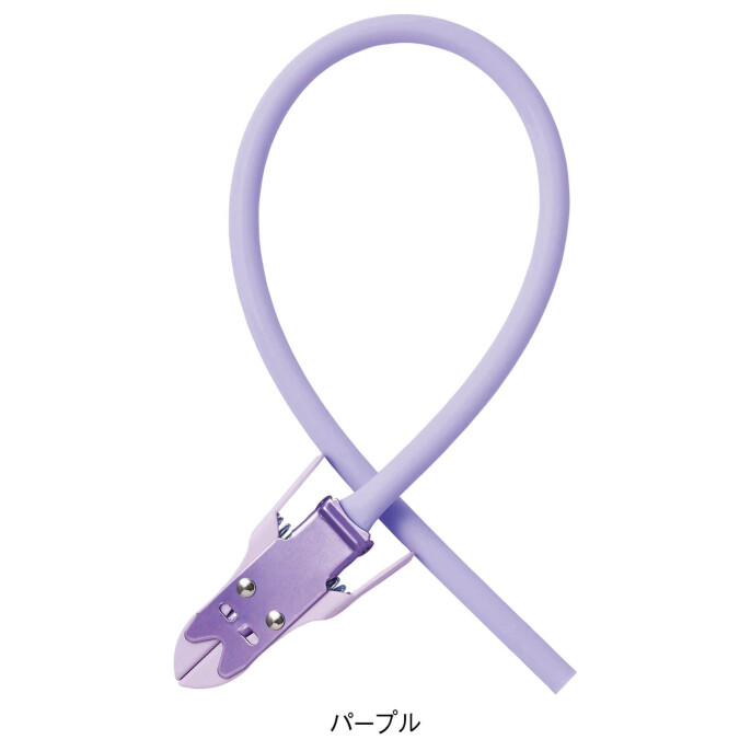 抗菌シリコン駆血帯(ピンチ付)パステルカラー