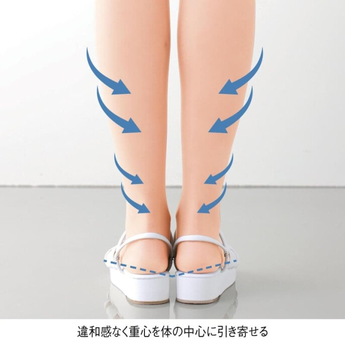 O脚補正2WAYサンダル
