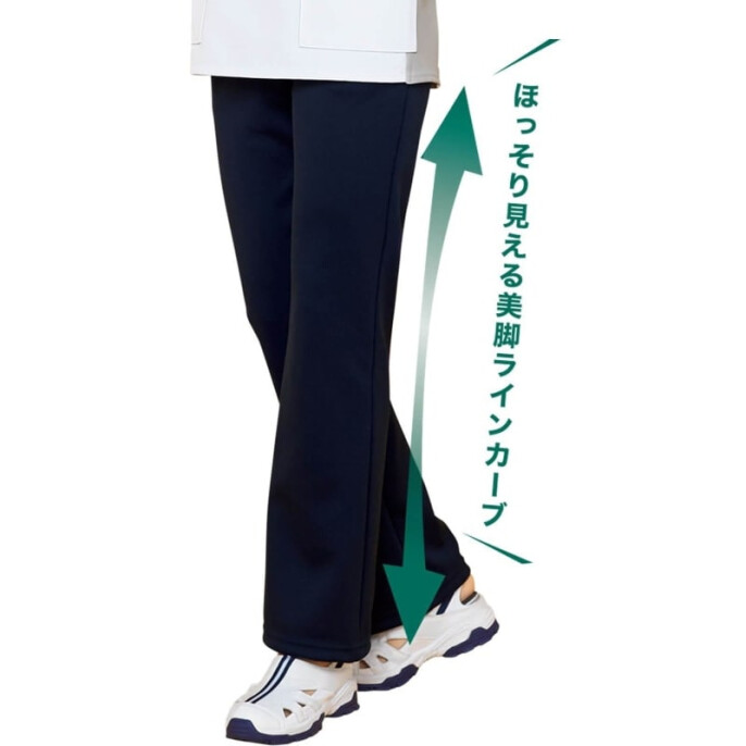 日本製携帯ポケット付き美脚パンツ