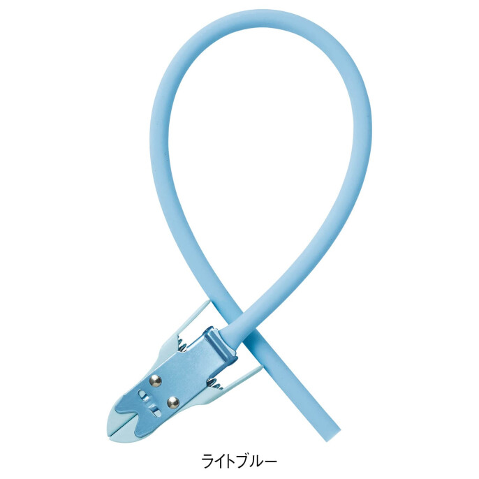 抗菌シリコン駆血帯(ピンチ付)パステルカラー