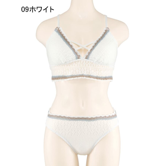 【配色新登場】ニットクロシェビキニ【毎年即完売】