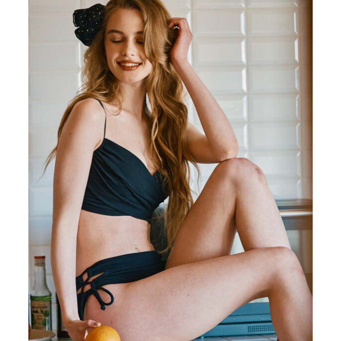 【AMPHI×San-ai Resort】ブラジェニック水着【ノンワイヤーギャザービキニ】