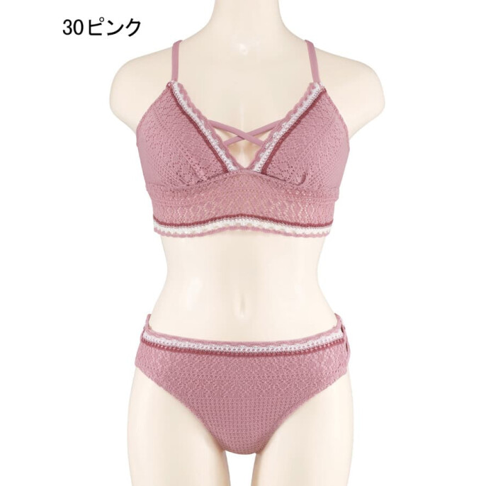 【配色新登場】ニットクロシェビキニ【毎年即完売】