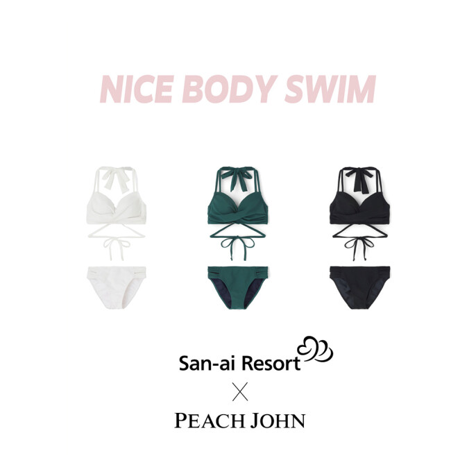 【待望の新作】ナイスバディブラ水着【ピーチジョンコラボ】