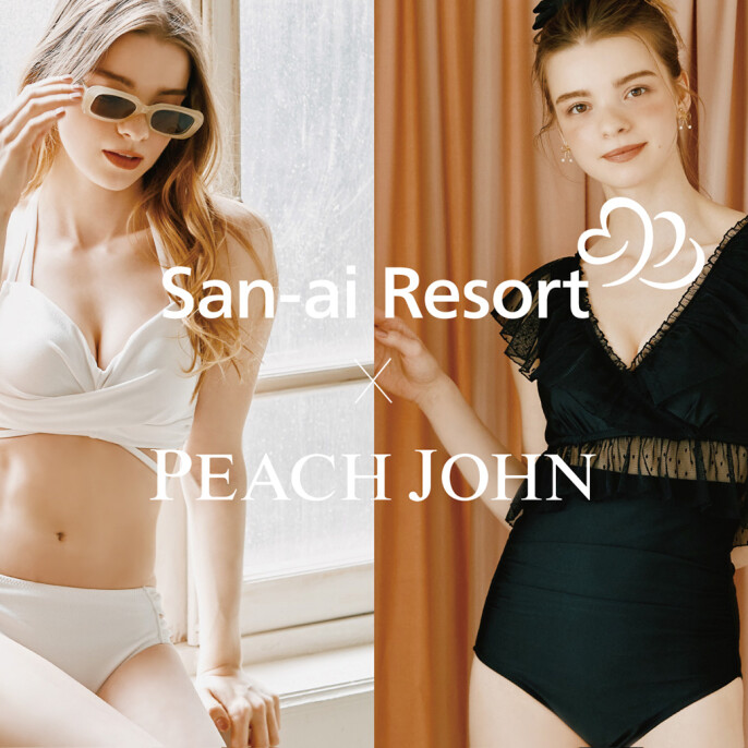 【待望の新作】ナイスバディブラ水着【ピーチジョンコラボ】