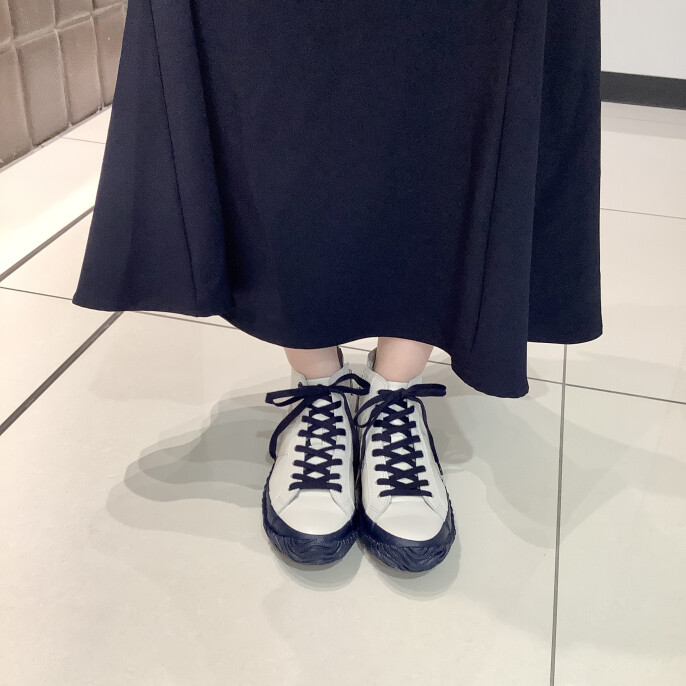 【SPINGLE】 WASH別注カラーホワイト×ネイビー入荷しております!